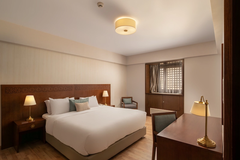 Deluxe Suite at Iconia Zamalek Residences with separate living area